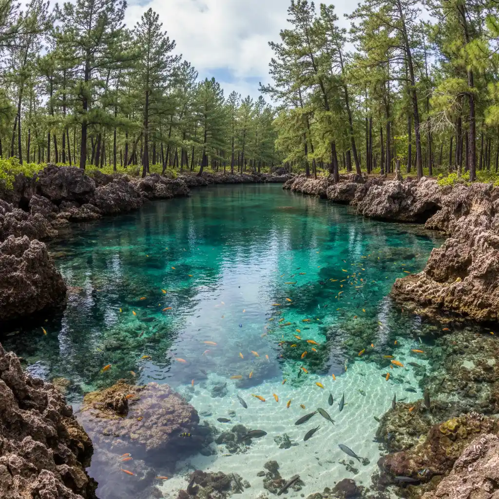 Natural Pool Isle of Pines snorkeling