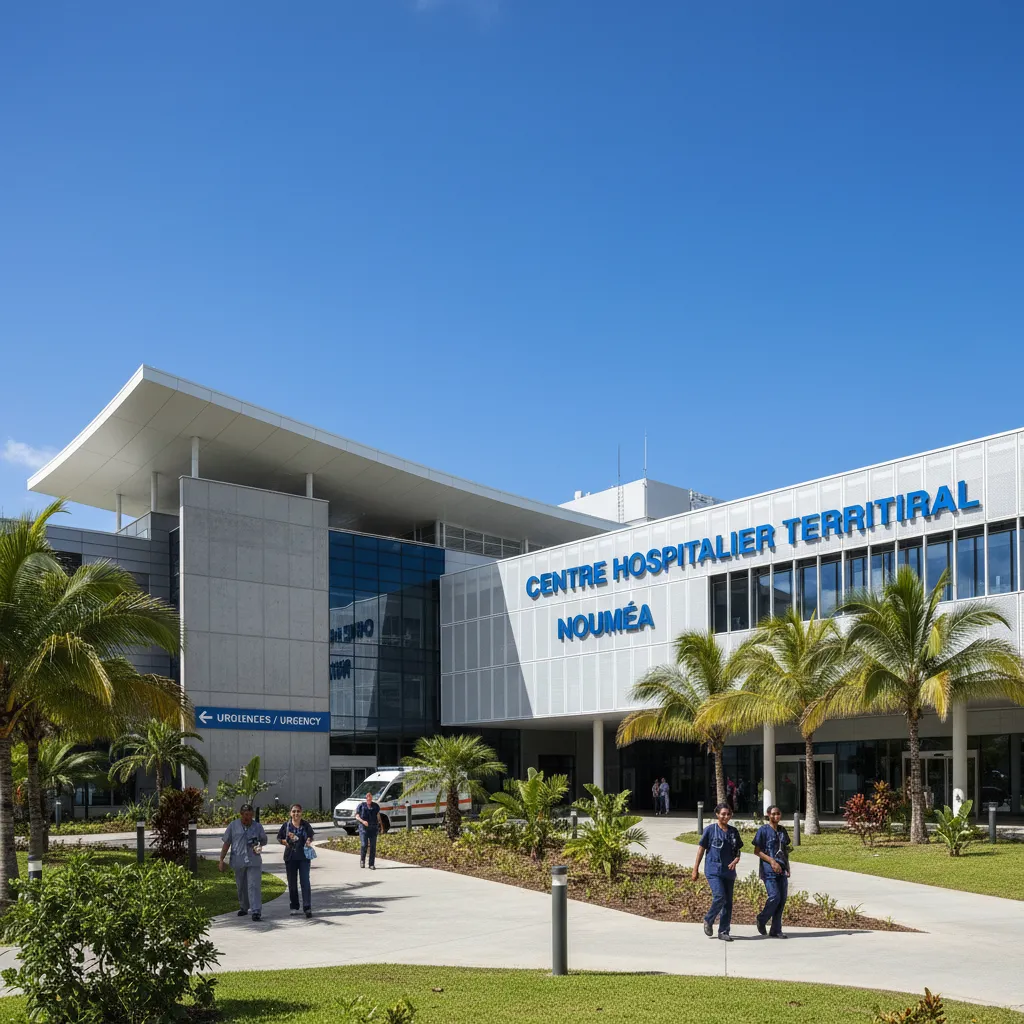 Modern medical facilities in Noumea New Caledonia