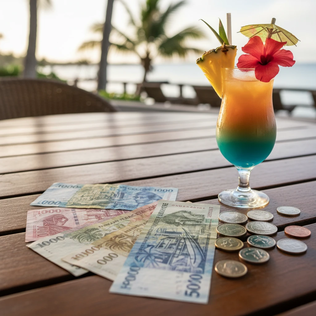 Pacific Franc currency XPF used in New Caledonia