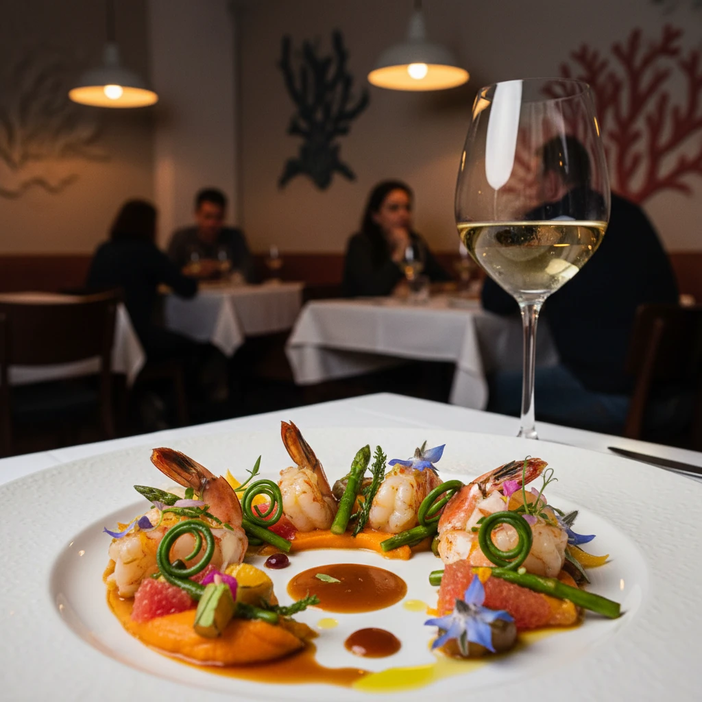 Fine Dining at L'Hippocampe Restaurant Le Méridien