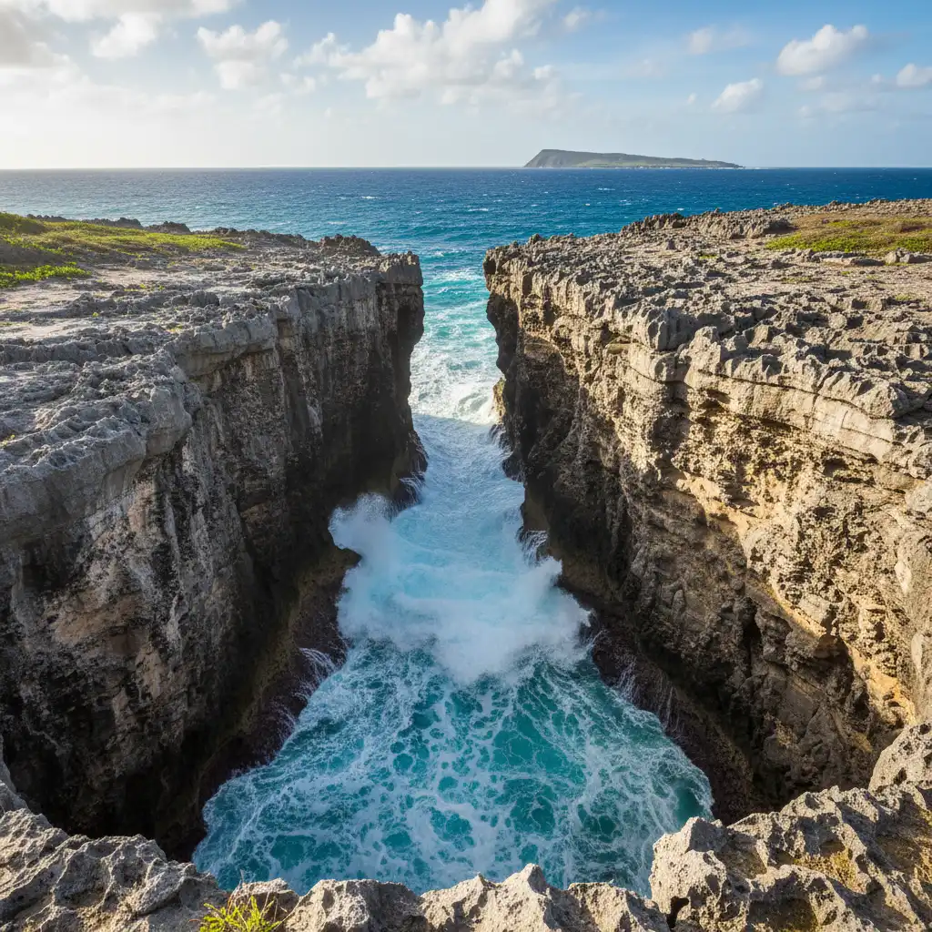 The Warrior's Leap Saut du Guerrier Maré Island