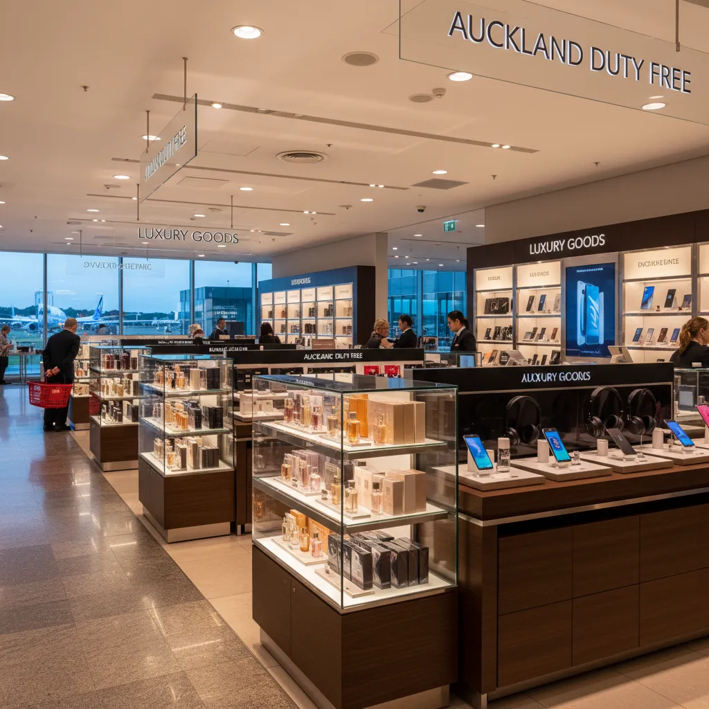 Auckland Airport Duty-Free Shopping Area