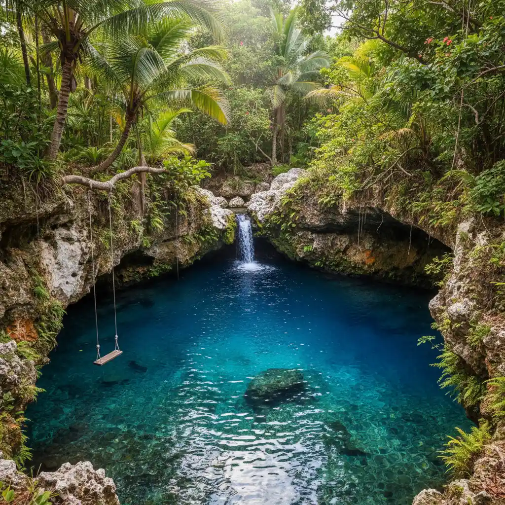 The Blue Hole of Hanawa Ouvea