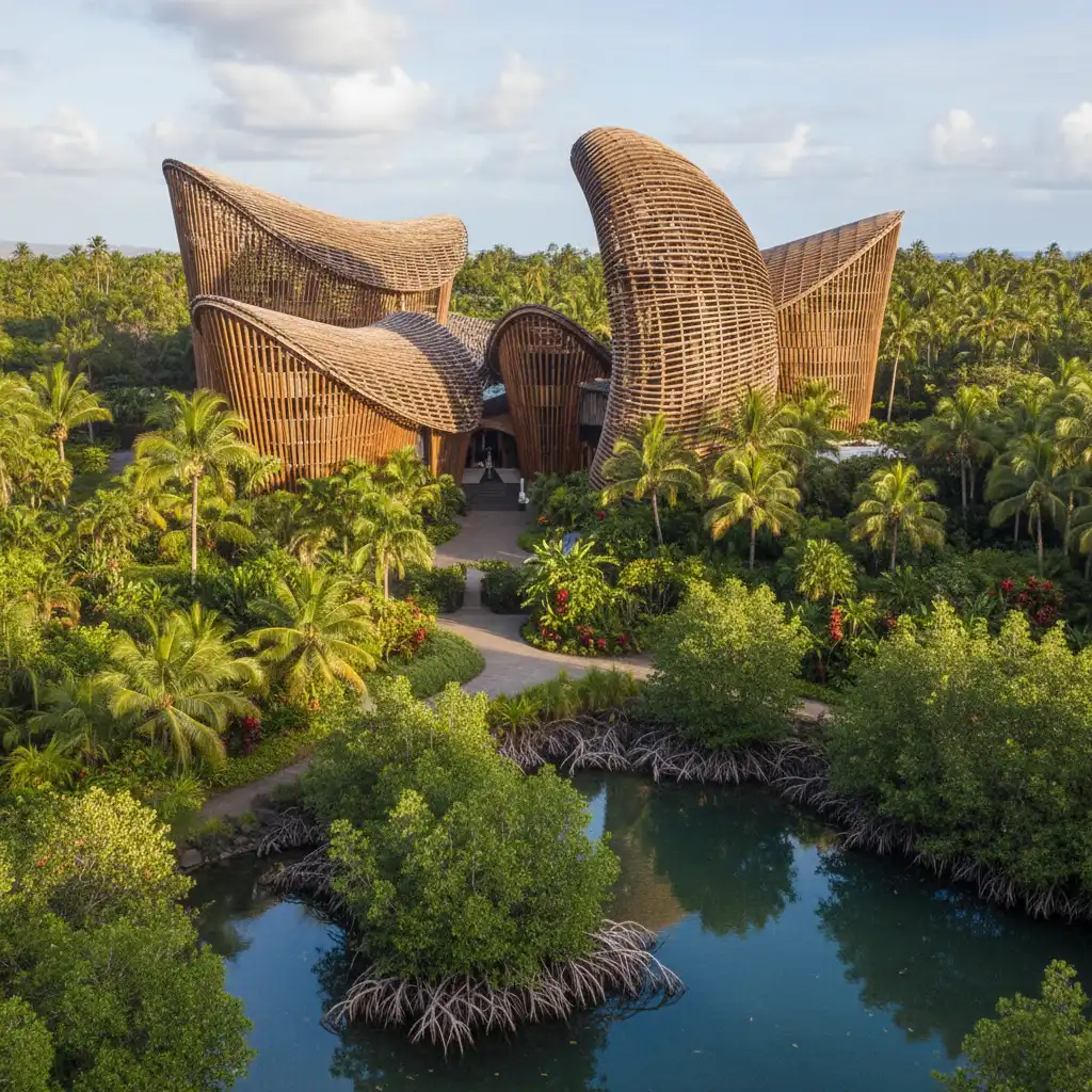 Architecture of the Tjibaou Cultural Centre