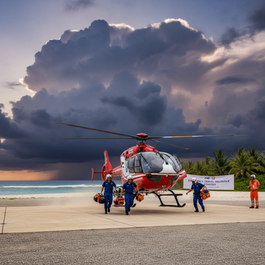 Medical evacuation coverage for New Caledonia