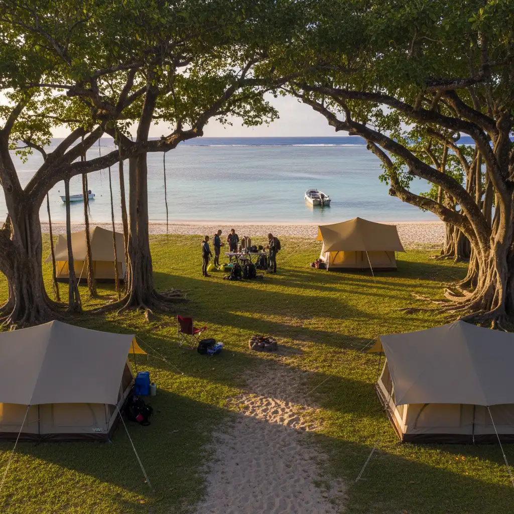 Camping at Babou Côté Océan in Hienghene
