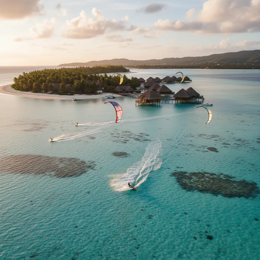 Ilot Maitre kitesurfing spot