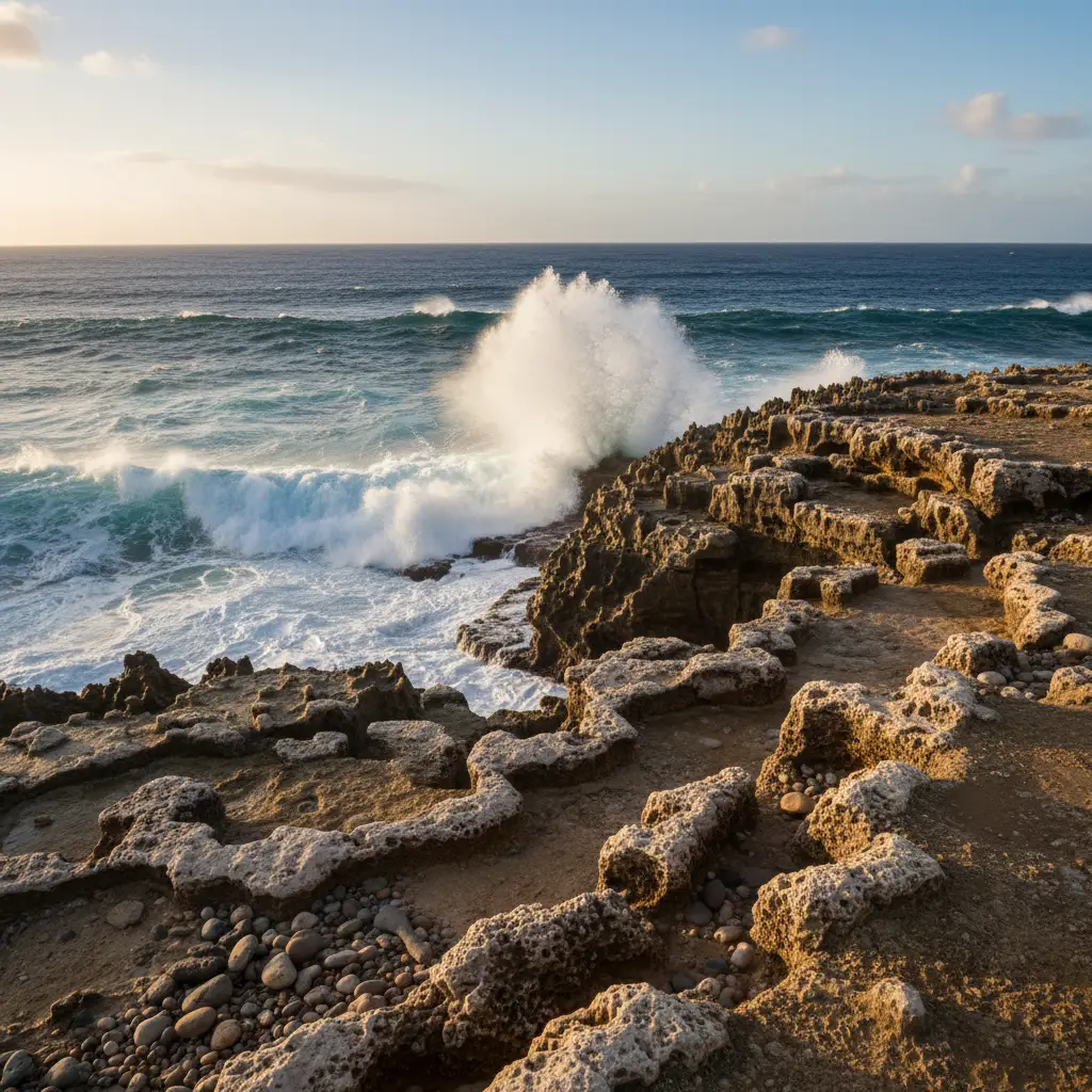 Shabadran Terraces hiking trail Mare New Caledonia