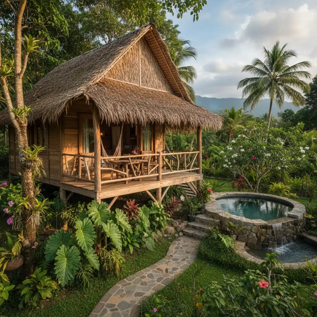 Relais de Poingam eco-lodge accommodation