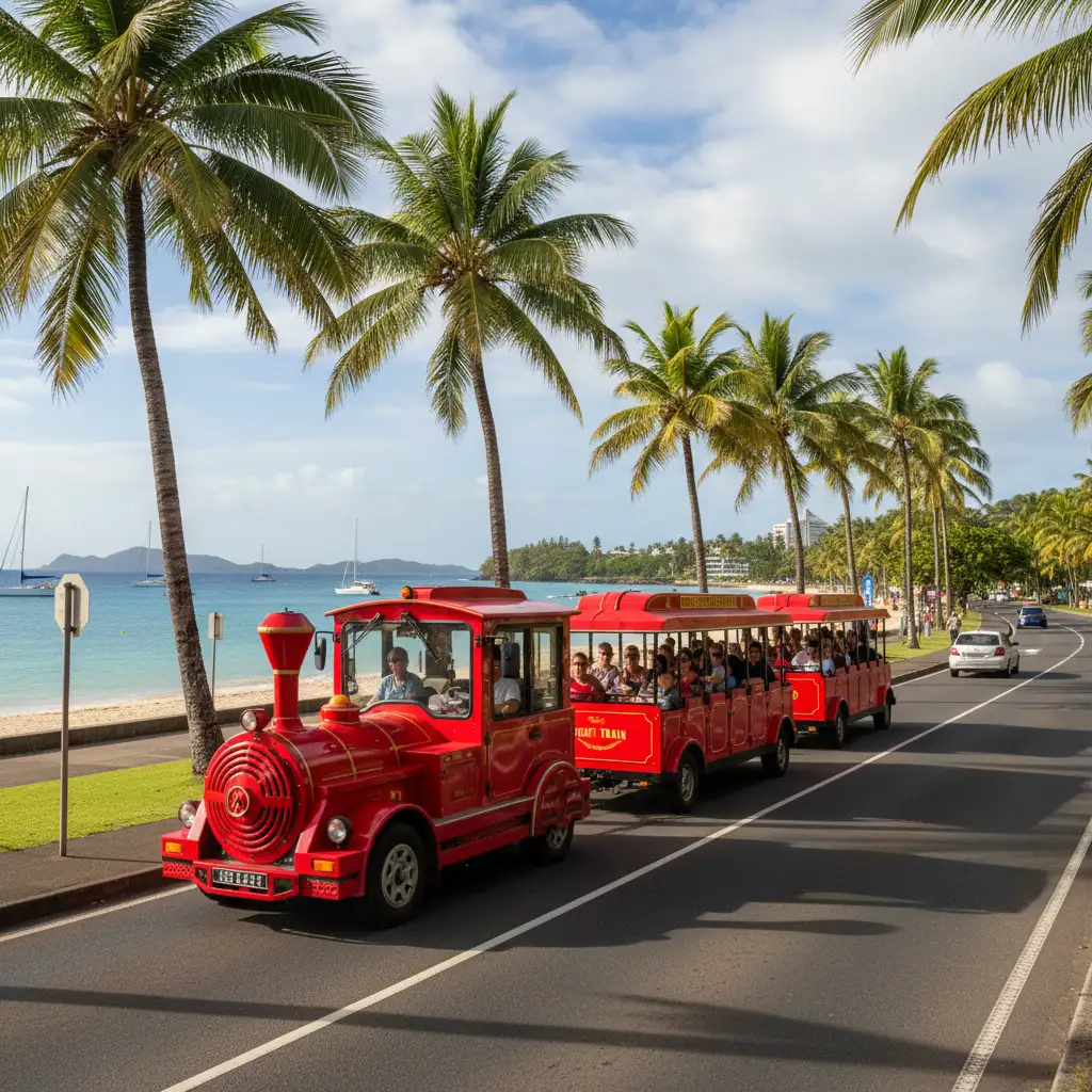 Le Petit Train tourist transport in Noumea