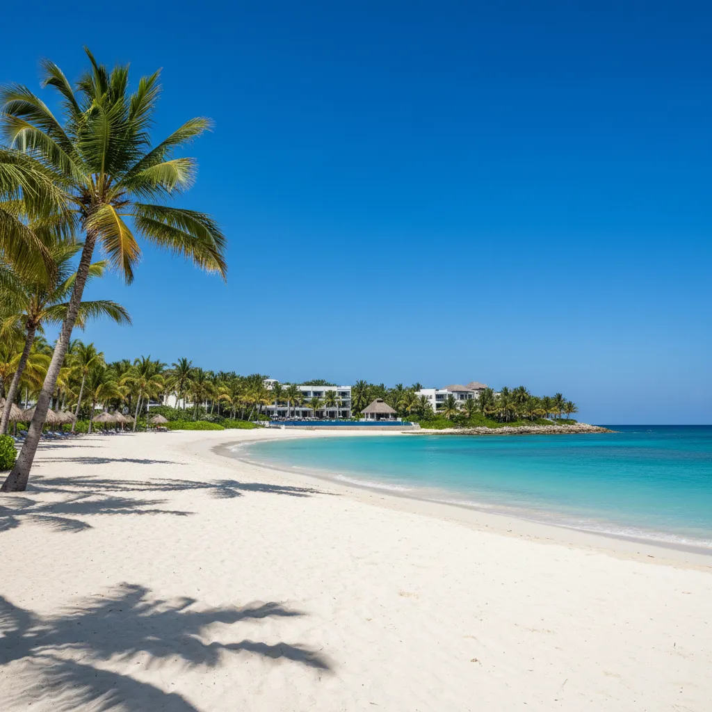 Anse Vata beach view from Chateau Royal Noumea