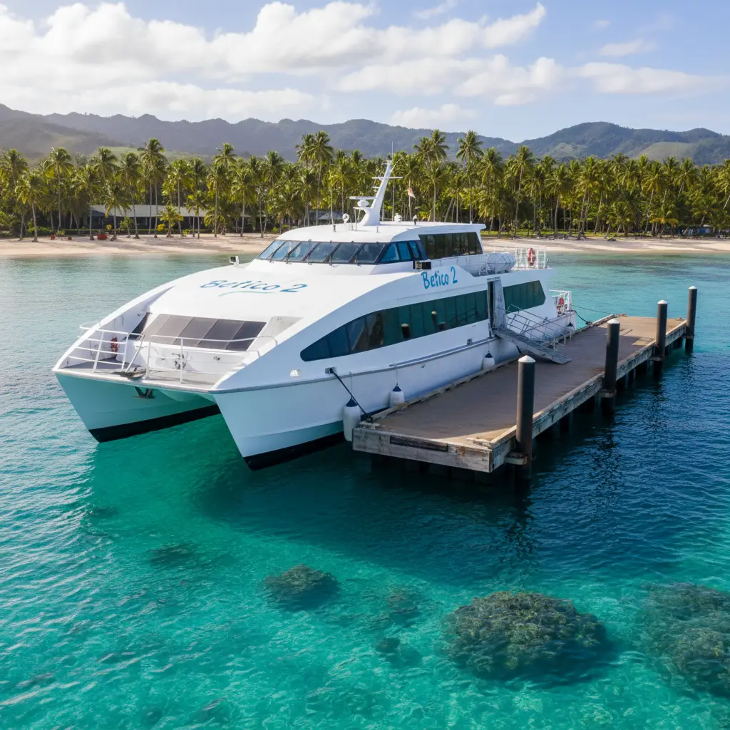 Betico 2 ferry terminal map location New Caledonia