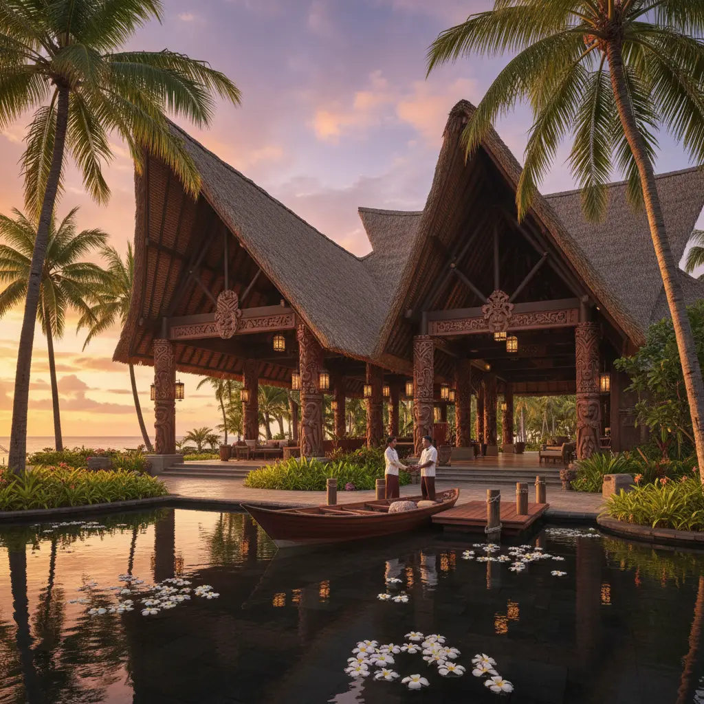 Sheraton Deva Resort Entrance Architecture