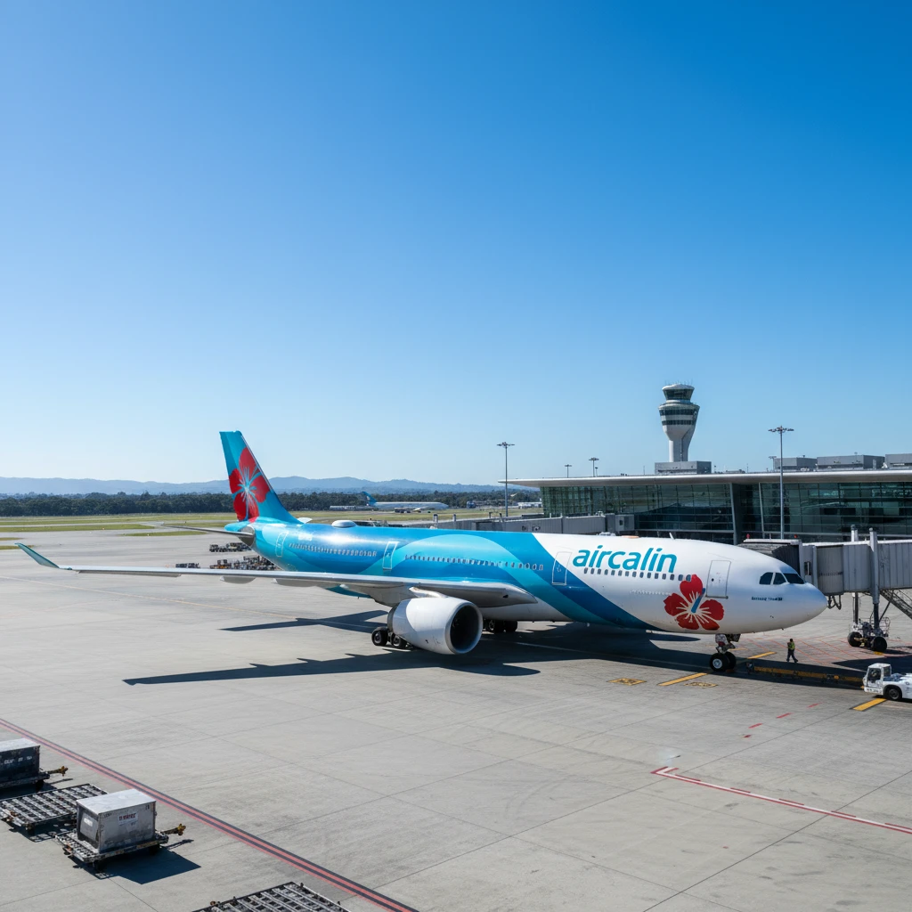 Aircalin A330neo at Auckland Airport