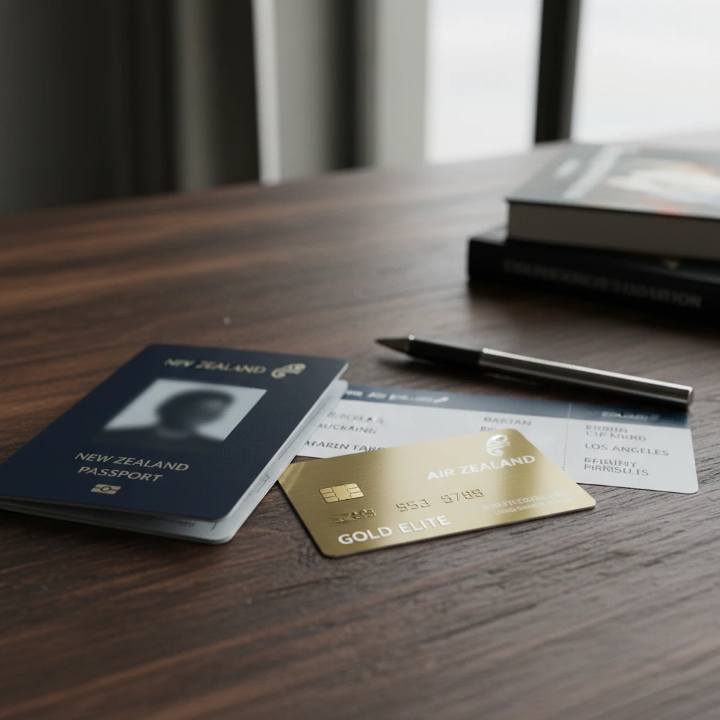 Air New Zealand Status Points and Loyalty Card