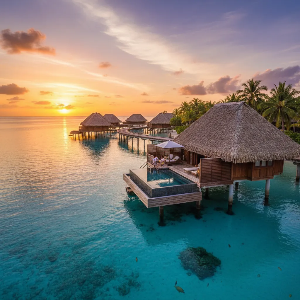 Luxury travel redemption in New Caledonia