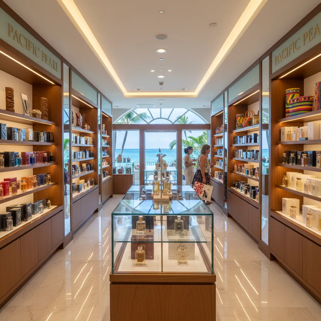 Duty-free shopping at La Tontouta International Airport