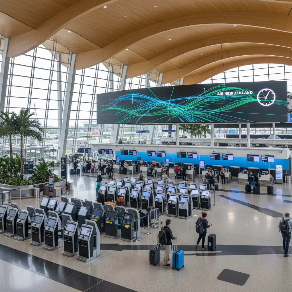 Auckland International Airport terminal transfer