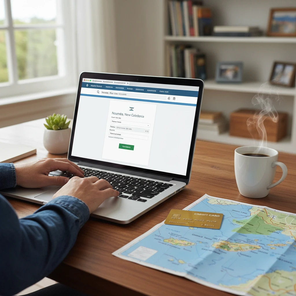 Booking domestic flights online for New Caledonia