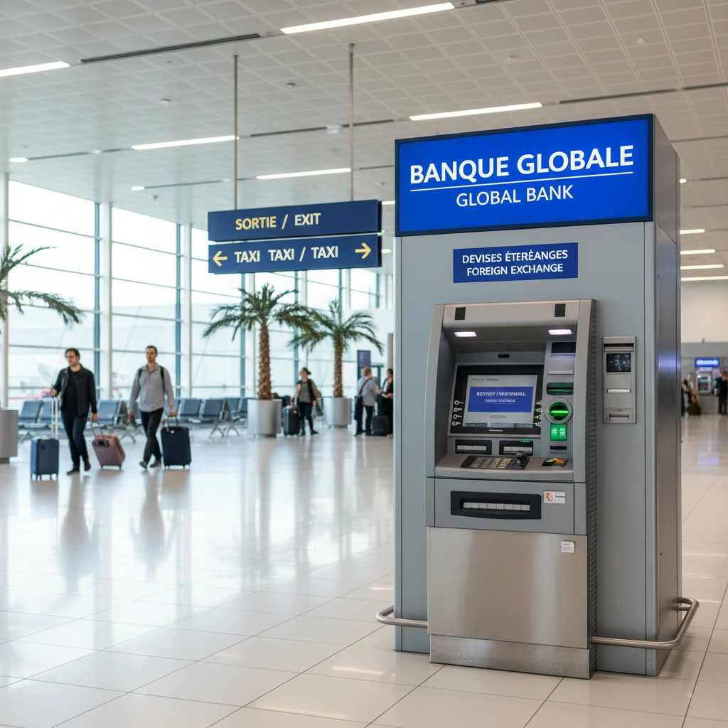 ATM at La Tontouta International Airport New Caledonia