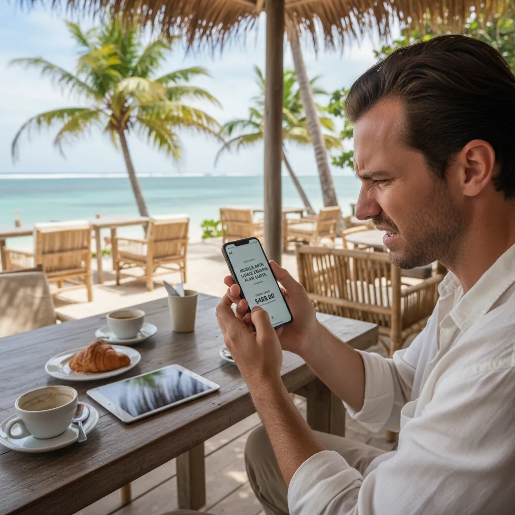 International roaming costs comparison for New Caledonia