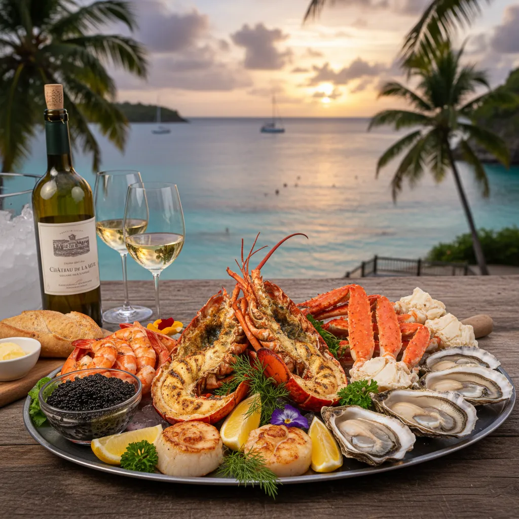 Gourmet dining experience in New Caledonia