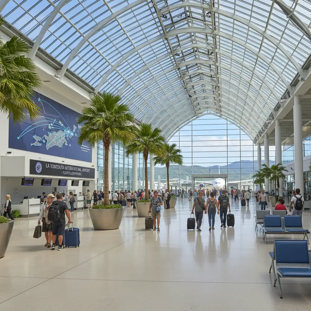 La Tontouta International Airport terminal interior