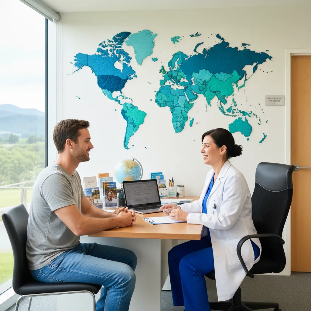 Travel doctor consultation for New Caledonia vaccinations