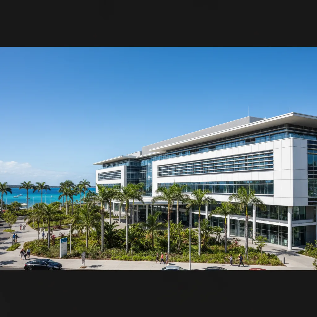 Modern medical facility in Noumea New Caledonia