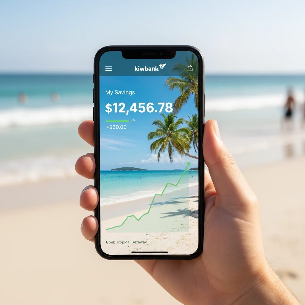 Kiwisaver for holiday budgeting concept