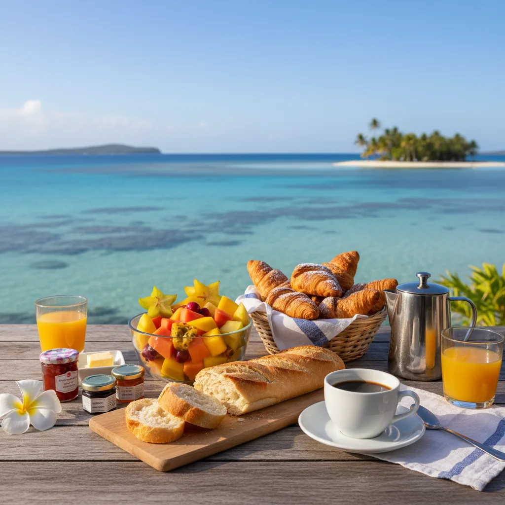 Typical breakfast costs in Noumea New Caledonia