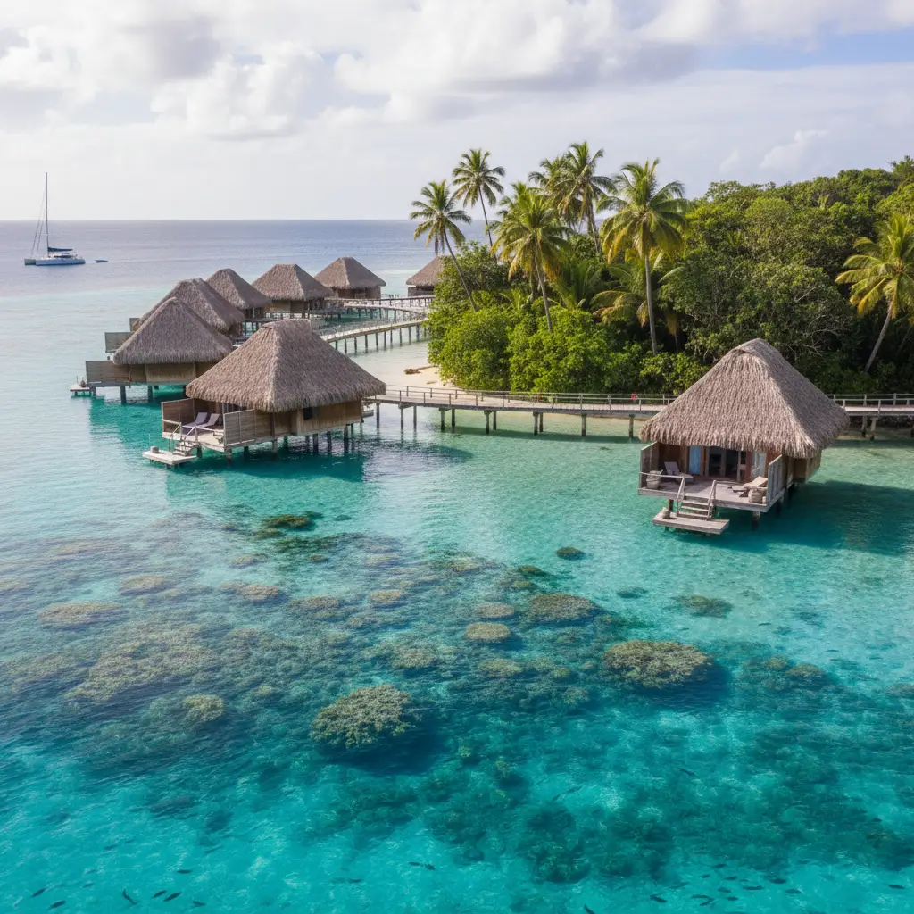 Luxury resort in New Caledonia