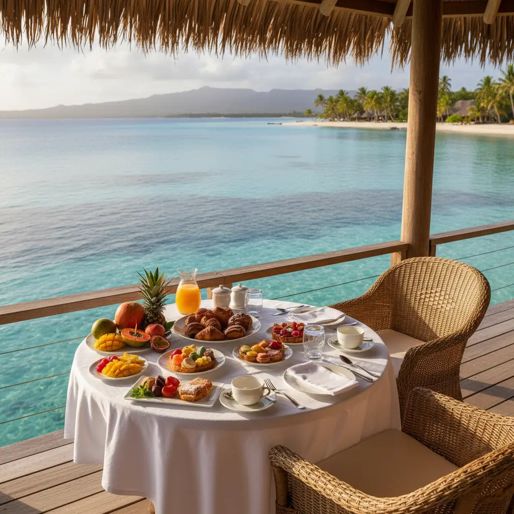 Luxury dining at New Caledonia all inclusive resorts