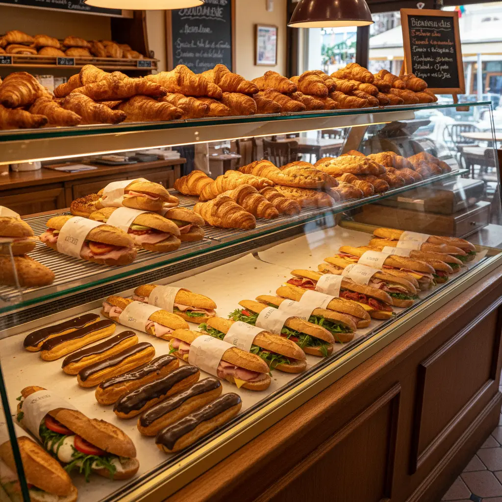 French bakery in Noumea