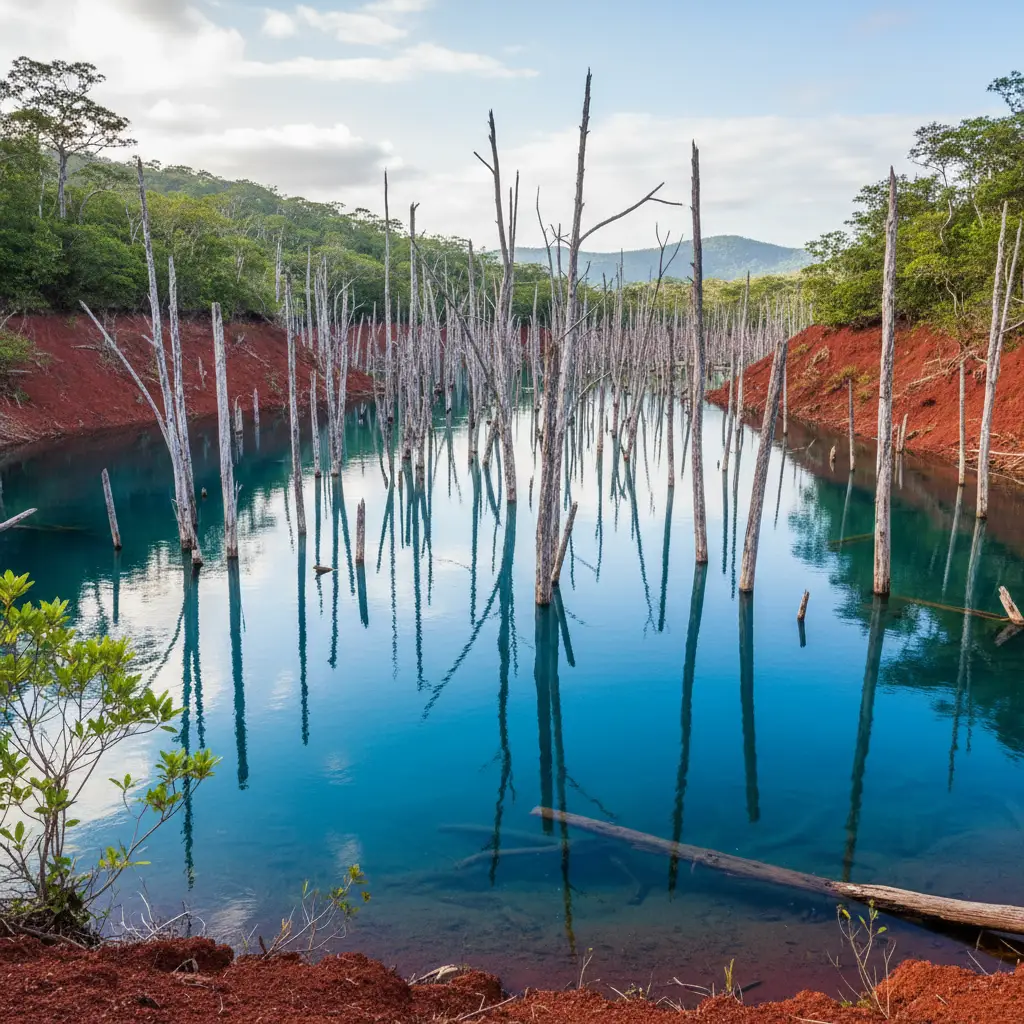 Drowned Forest Blue River Park