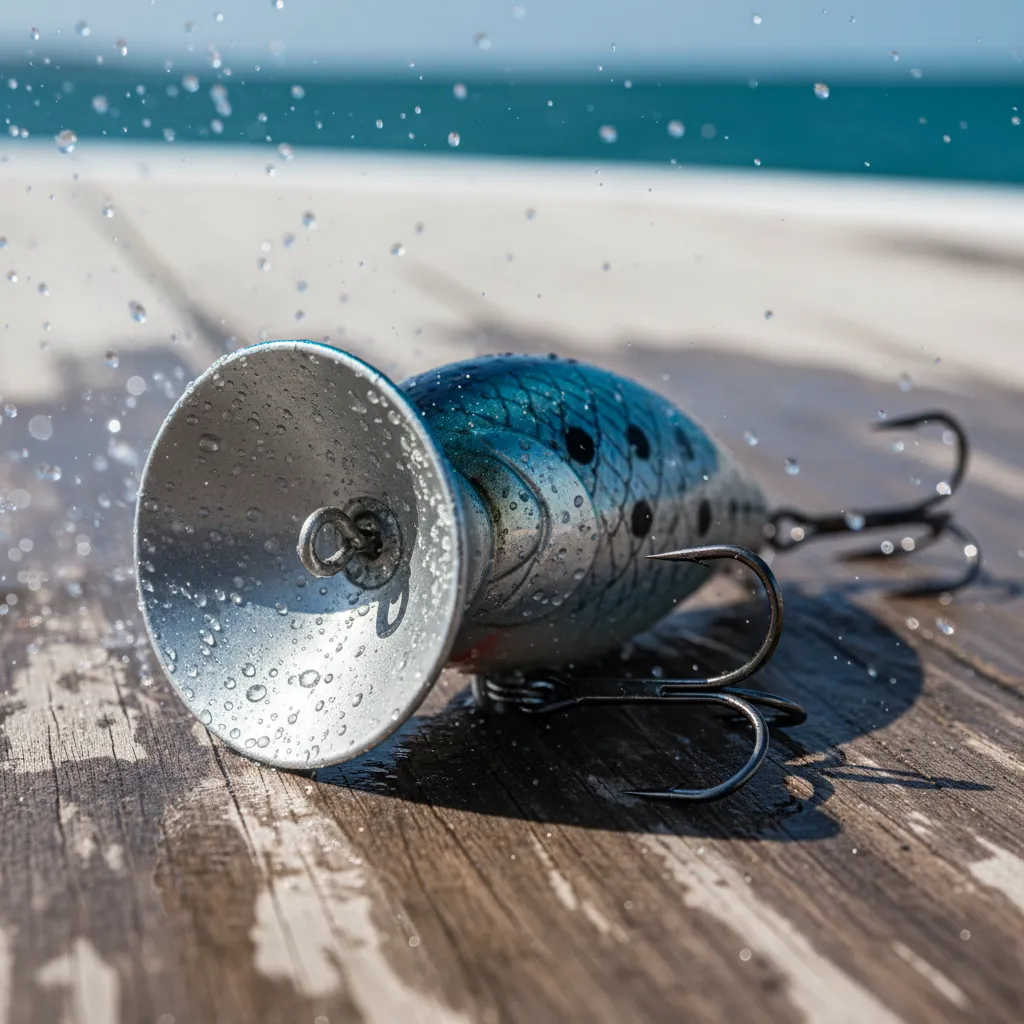 Heavy duty popping lure for GT fishing