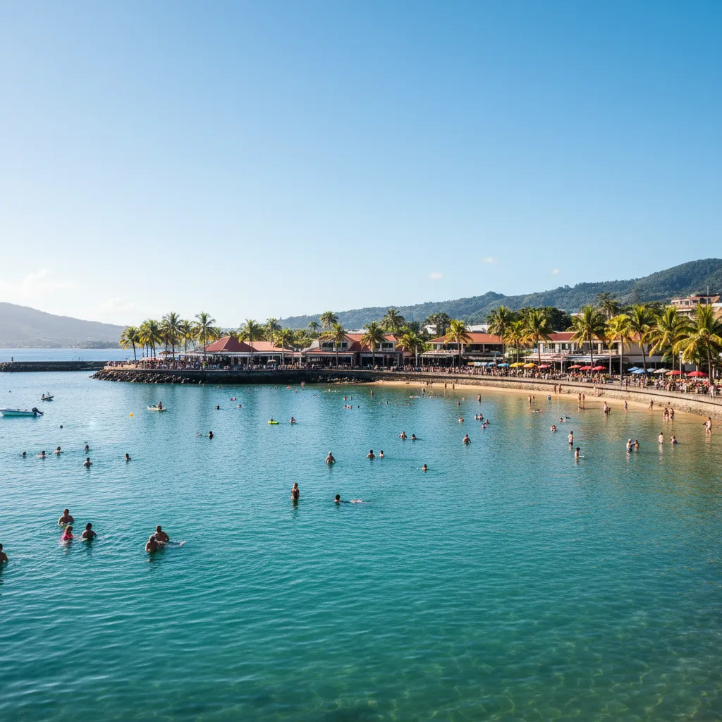 Baie des Citrons beach in Noumea DIY excursion