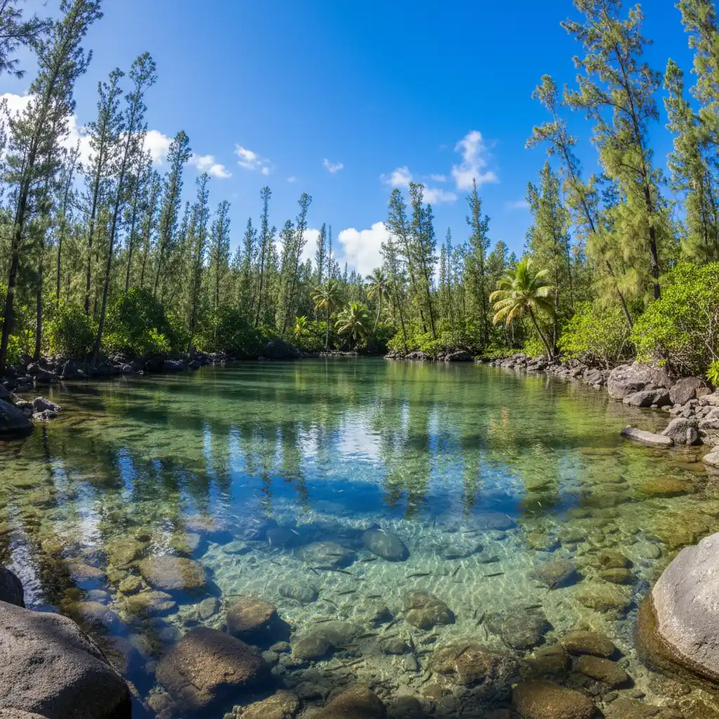 Natural Pool Isle of Pines DIY snorkeling