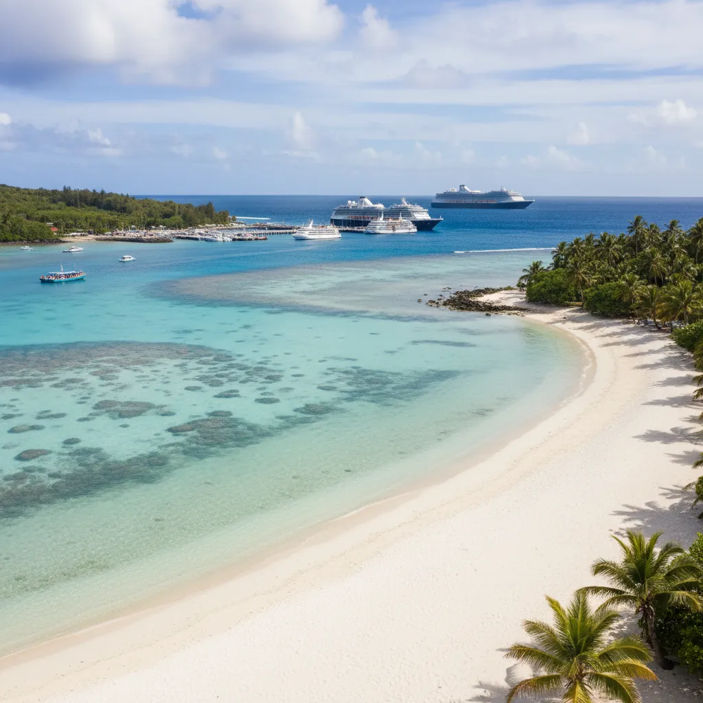 Secluded beach spots in New Caledonia accessible by local tours