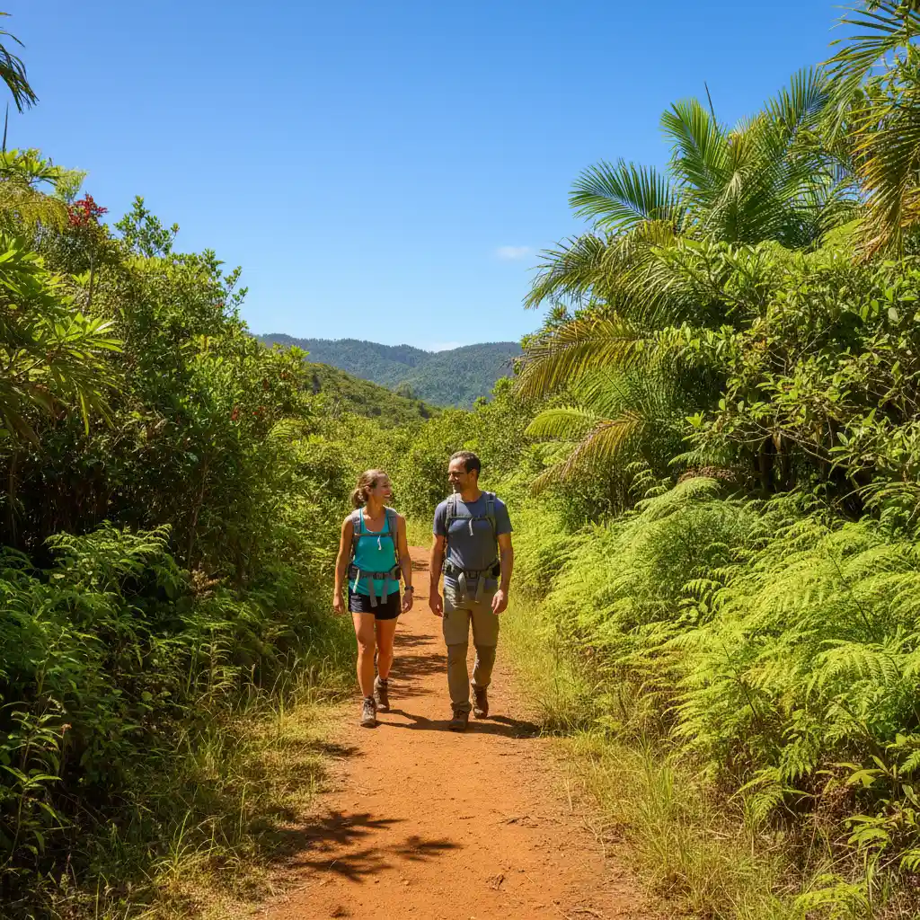 Hiking in Blue River Park New Caledonia