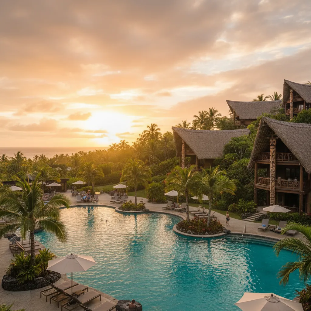 Sheraton New Caledonia Deva Resort Pool and Bungalows